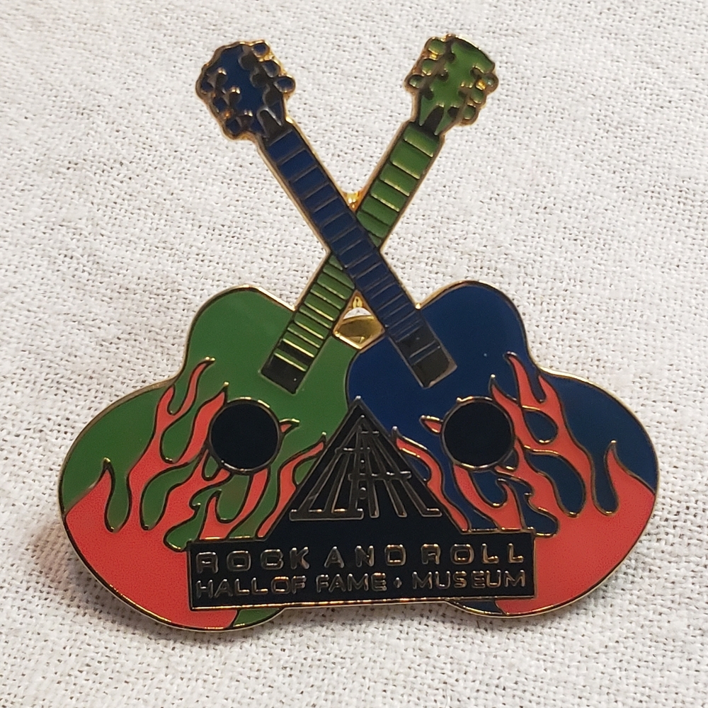 Vintage 1999 Rock and Roll Hall of Fame Museum Pin